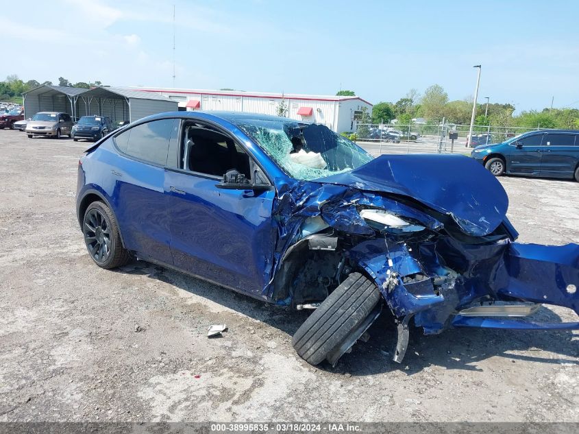 2022 TESLA MODEL Y LONG RANGE DUAL MOTOR ALL-WHEEL DRIVE