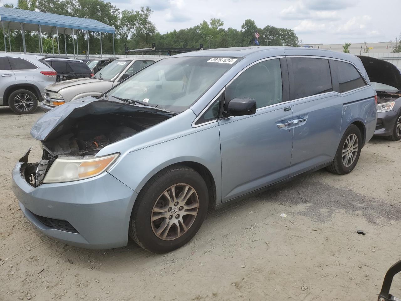 2011 HONDA ODYSSEY EXL