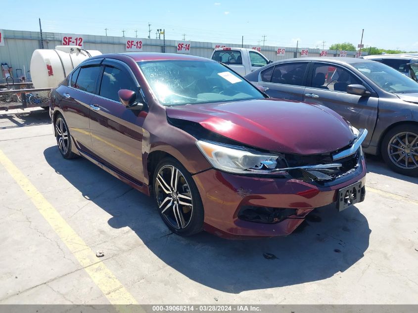 2017 HONDA ACCORD SPORT