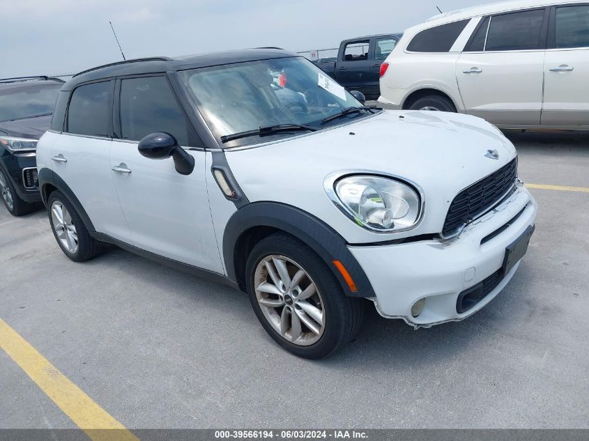 2012 MINI COOPER S COUNTRYMAN