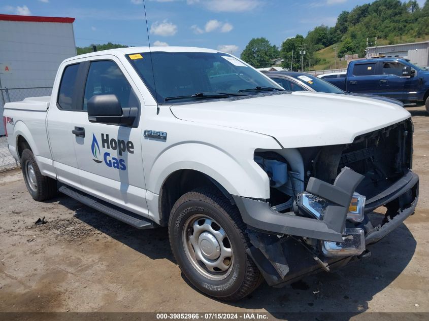 2016 FORD F-150 SUPER CAB