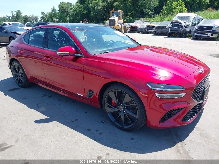 2022 GENESIS G70 SPORT ADVANCED/SPORT PRESTIGE