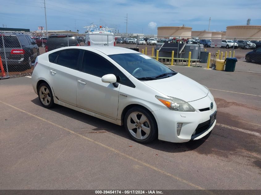 2012 TOYOTA PRIUS FIVE/FOUR/ONE/THREE/TWO