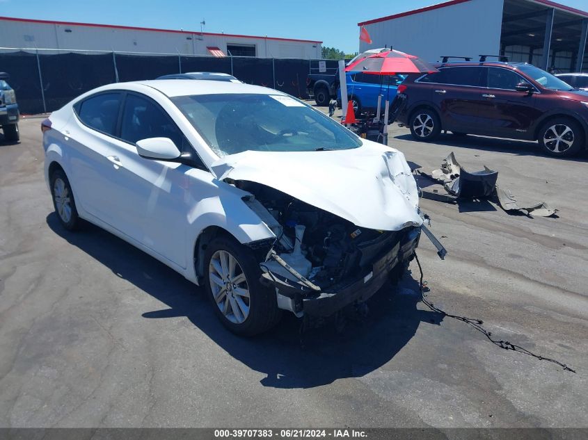 2015 HYUNDAI ELANTRA SE