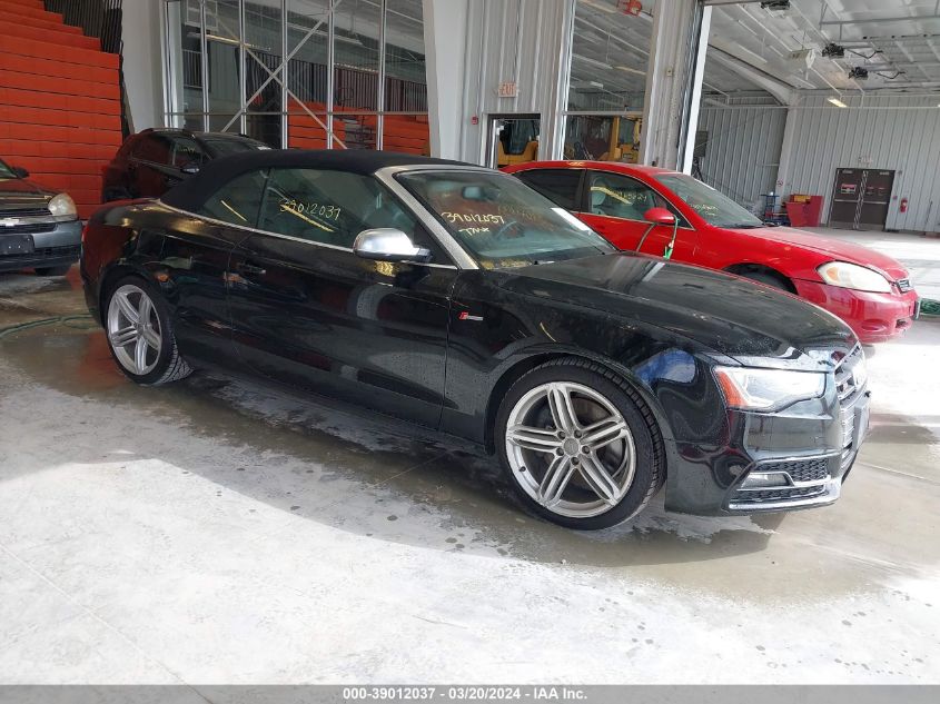 2013 AUDI S5 3.0T PREMIUM PLUS