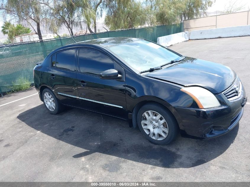 2012 NISSAN SENTRA 2.0 S