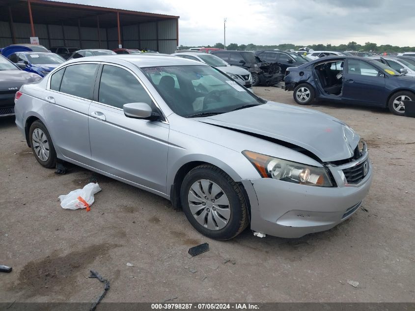 2010 HONDA ACCORD 2.4 LX