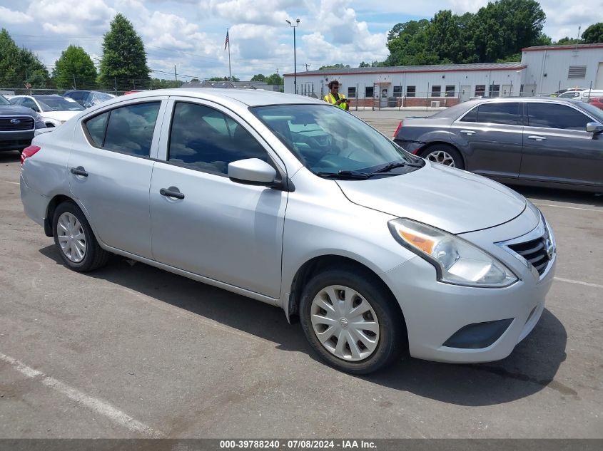 2016 NISSAN VERSA 1.6 S+