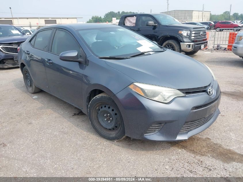 2016 TOYOTA COROLLA LE