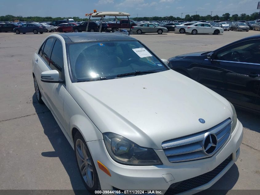 2013 MERCEDES-BENZ C 250 LUXURY/SPORT