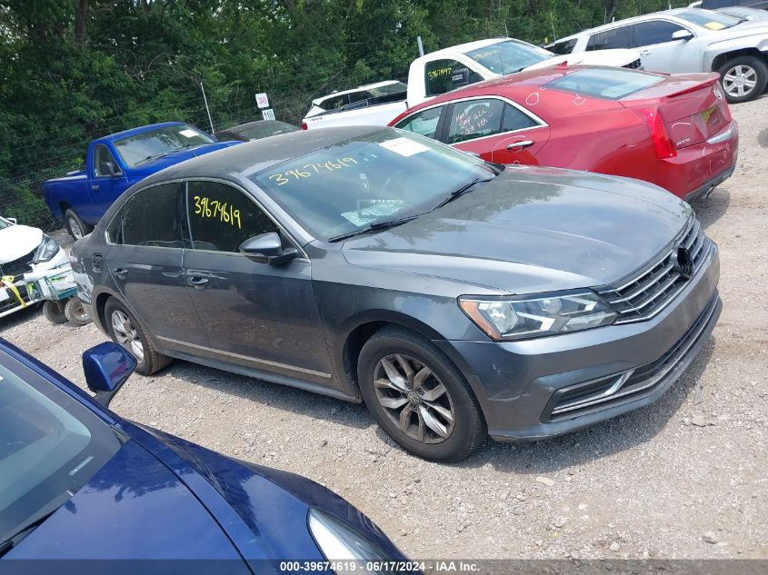 2016 VOLKSWAGEN PASSAT 1.8T S