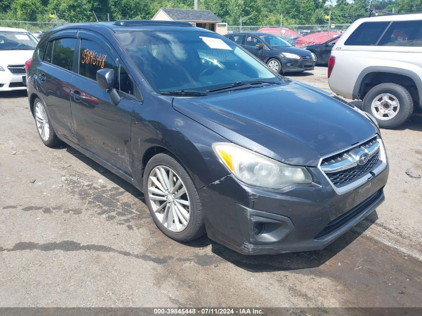 2012 SUBARU IMPREZA 2.0I PREMIUM