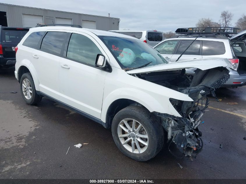 2017 DODGE JOURNEY SXT