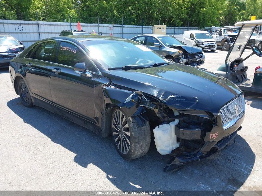 2017 LINCOLN MKZ BLACK LABEL