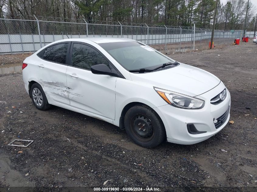 2016 HYUNDAI ACCENT SE