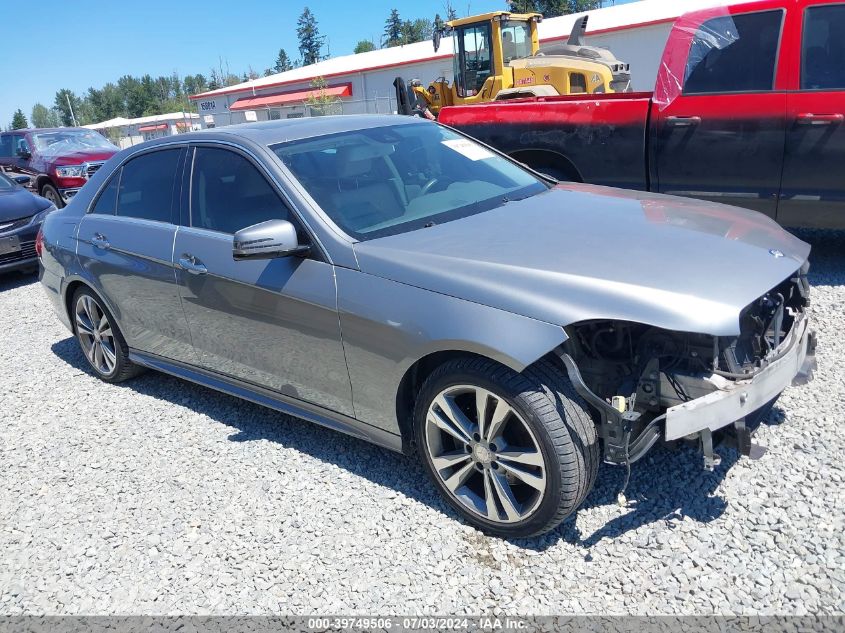 2014 MERCEDES-BENZ E 350 4MATIC