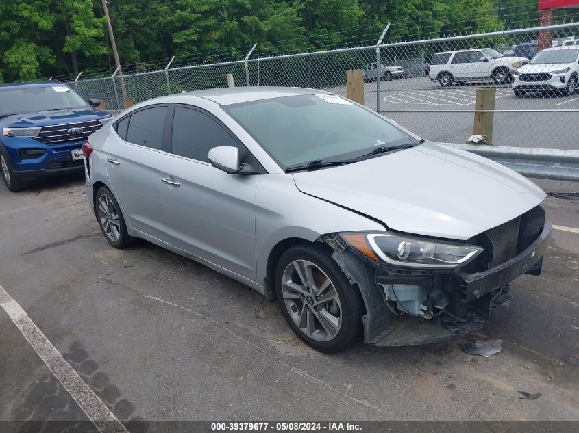 2017 HYUNDAI ELANTRA LIMITED