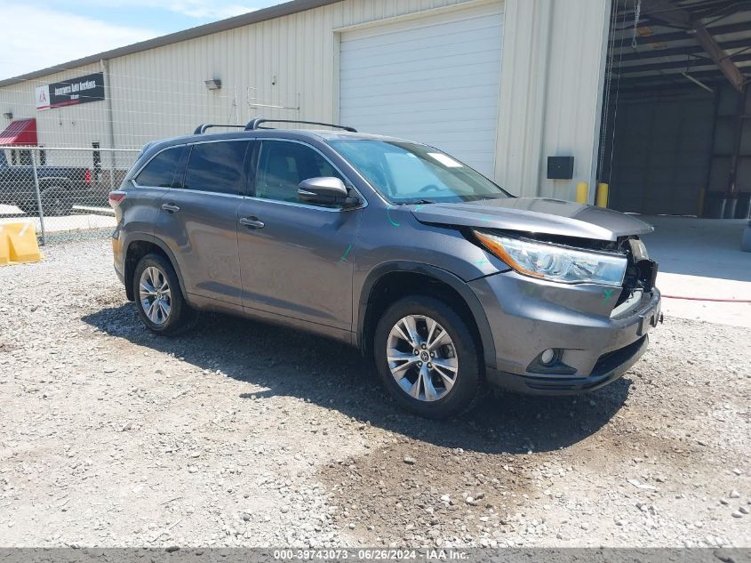 2016 TOYOTA HIGHLANDER LE PLUS V6