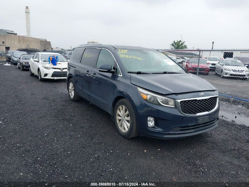 2015 KIA SEDONA EX