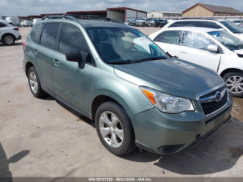 2016 SUBARU FORESTER 2.5I