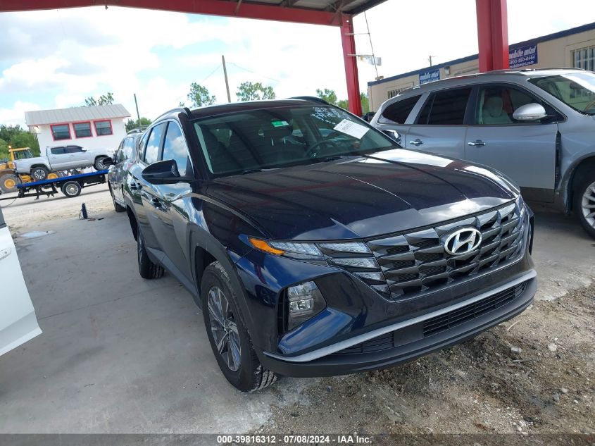 2022 HYUNDAI TUCSON HYBRID BLUE