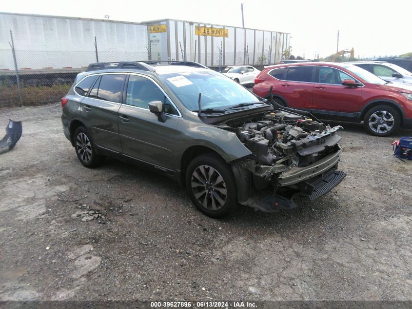 2016 SUBARU OUTBACK 2.5I LIMITED