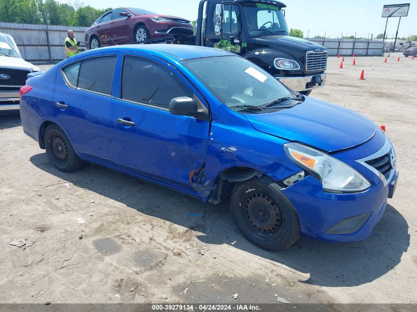 2015 NISSAN VERSA 1.6 S+