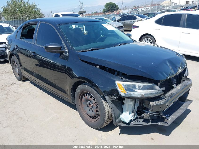 2013 VOLKSWAGEN JETTA 2.0L S