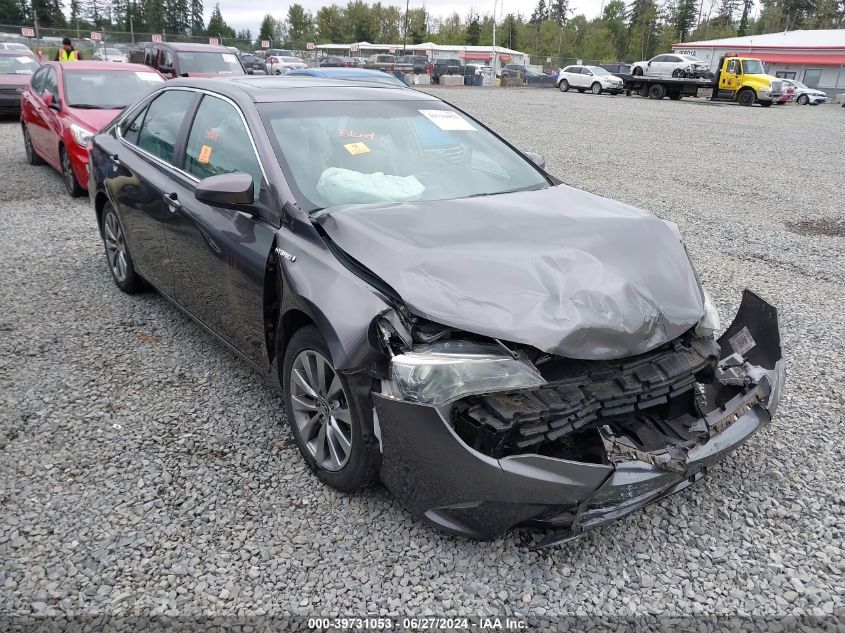 2015 TOYOTA CAMRY HYBRID XLE