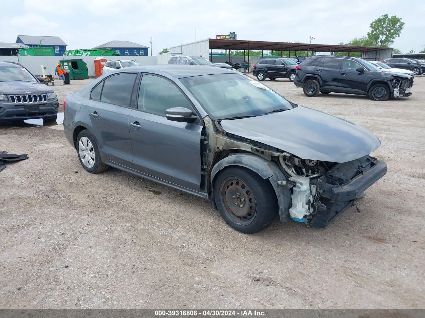 2012 VOLKSWAGEN JETTA 2.5L SE