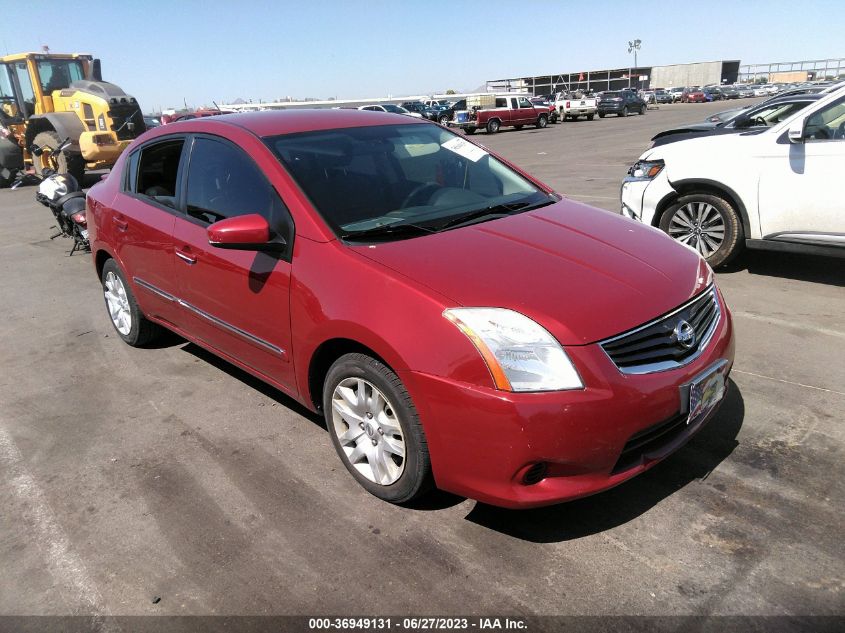 2011 NISSAN SENTRA 2.0S