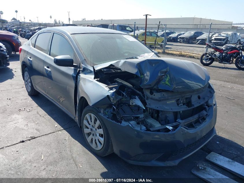 2016 NISSAN SENTRA SV