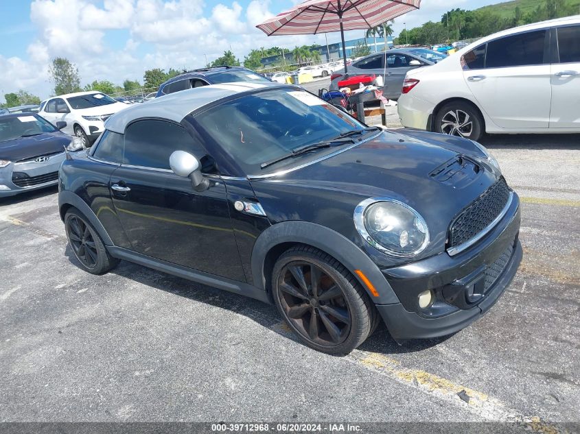 2013 MINI COUPE COOPER S