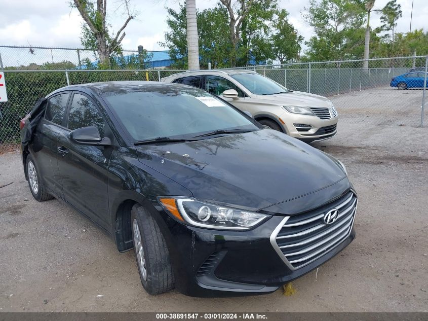 2018 HYUNDAI ELANTRA SE