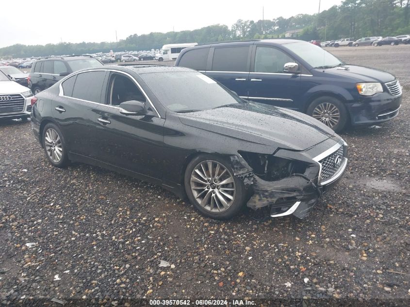 2021 INFINITI Q50 LUXE