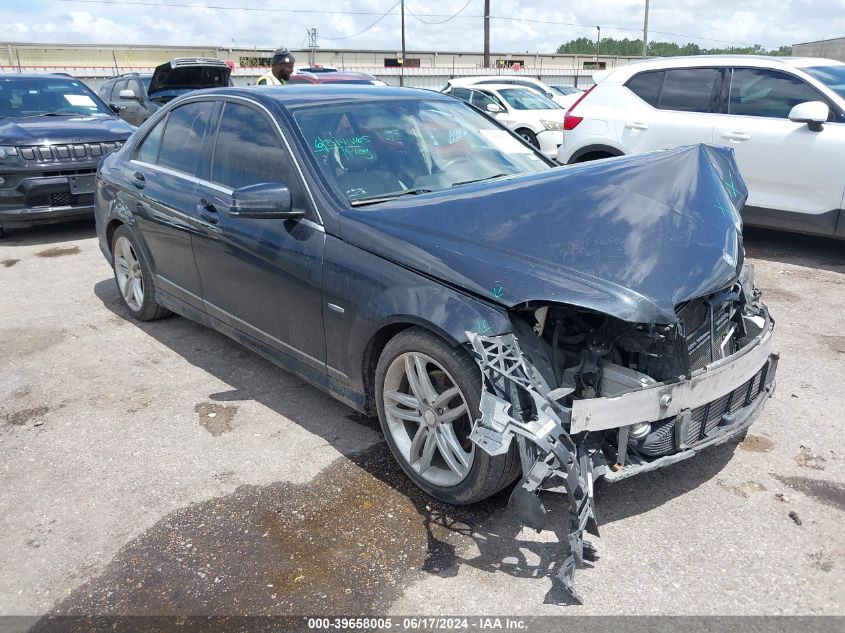 2012 MERCEDES-BENZ C 250