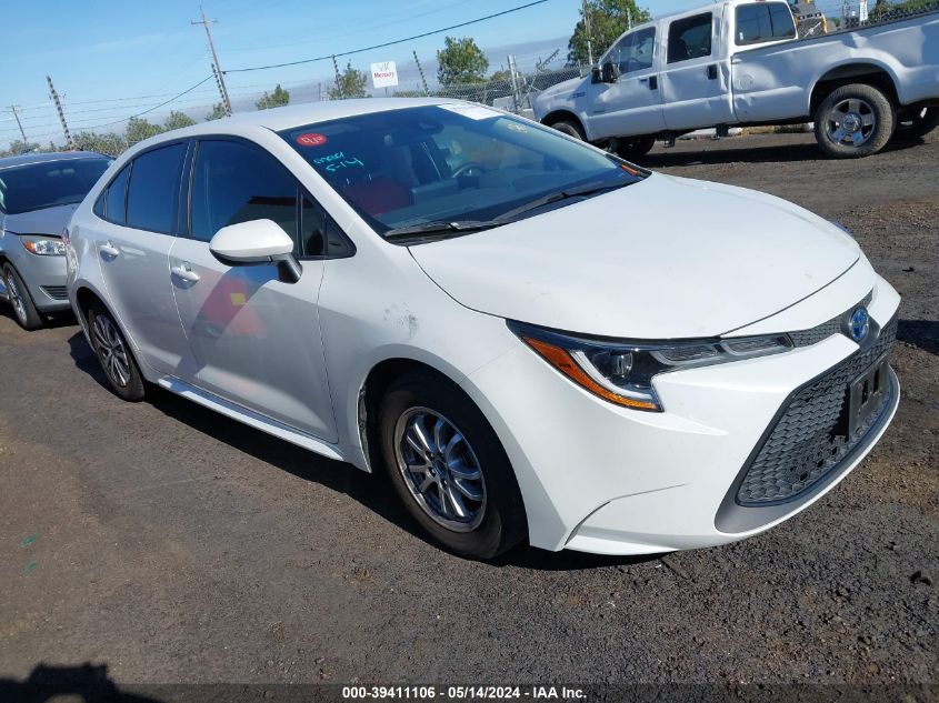 2022 TOYOTA COROLLA HYBRID LE