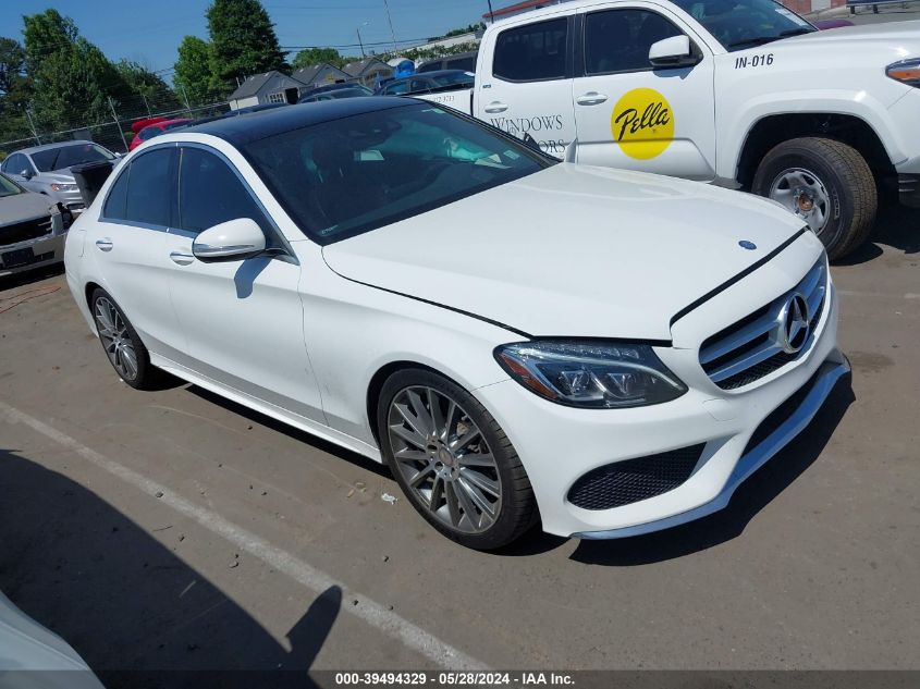 2015 MERCEDES-BENZ C 300 LUXURY/SPORT