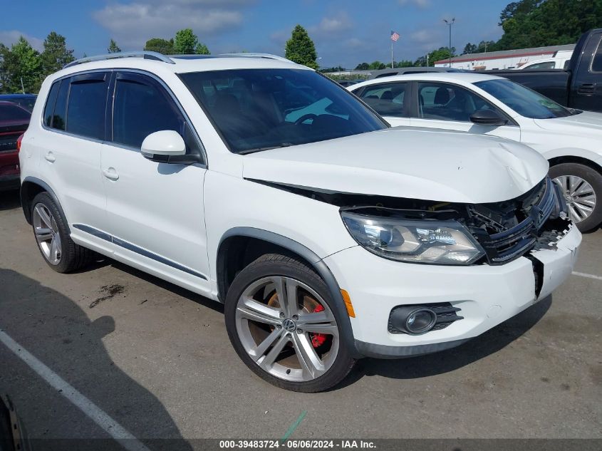 2014 VOLKSWAGEN TIGUAN R-LINE