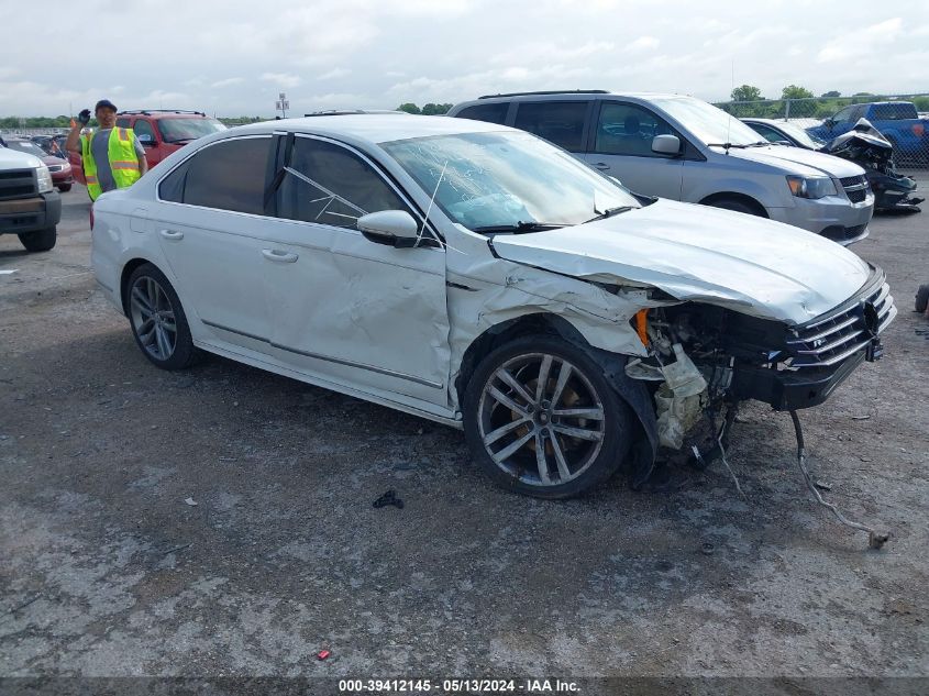 2017 VOLKSWAGEN PASSAT 1.8T R-LINE