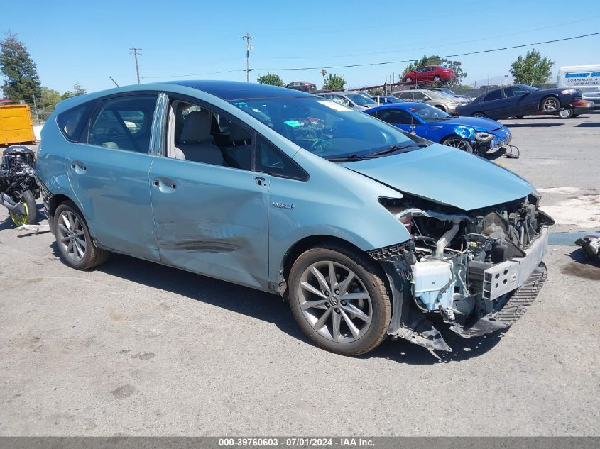 2016 TOYOTA PRIUS V FIVE