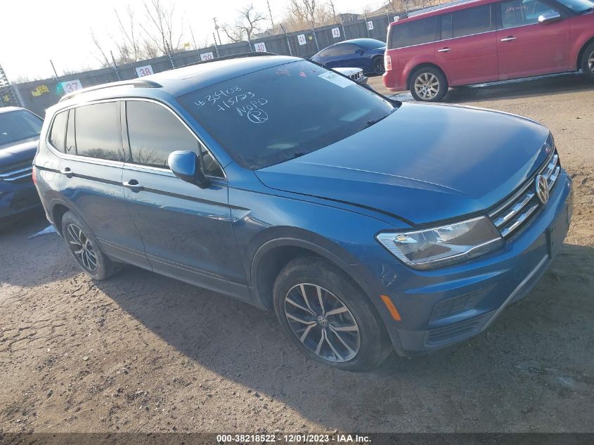 2019 VOLKSWAGEN TIGUAN 2.0T SEL/2.0T SEL R-LINE/2.0T SEL R-LINE BLACK/2.0T SE