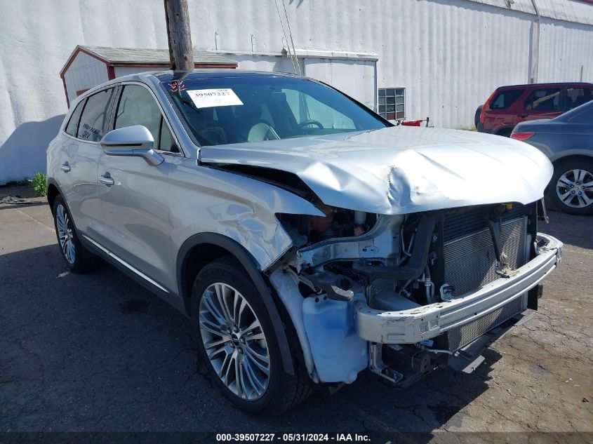 2018 LINCOLN MKX RESERVE