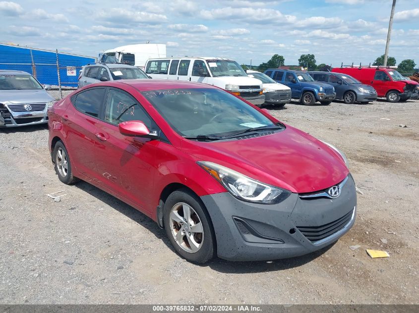 2015 HYUNDAI ELANTRA SE