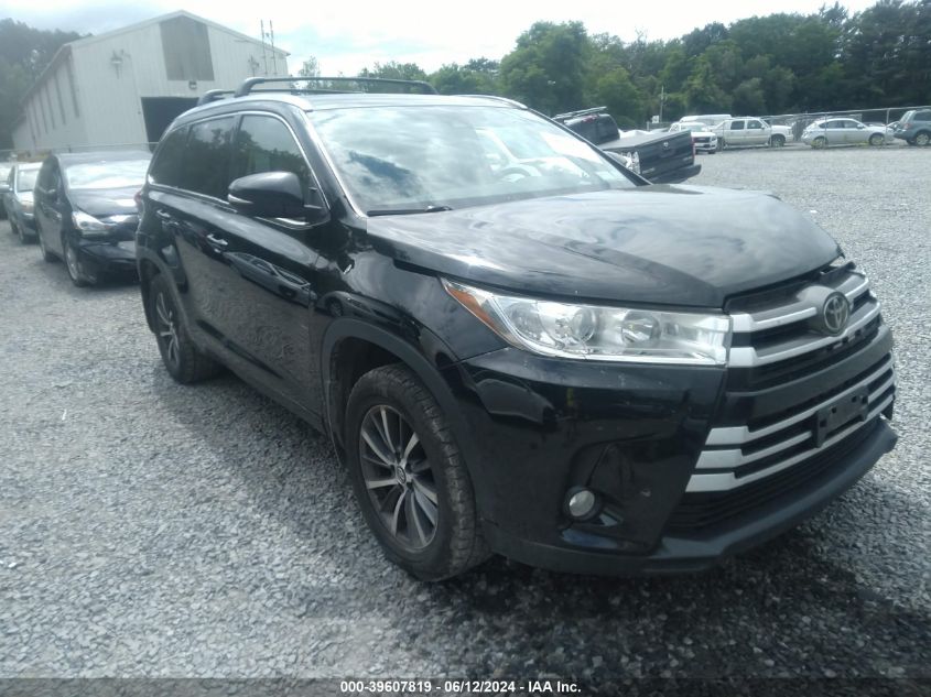 2018 TOYOTA HIGHLANDER XLE