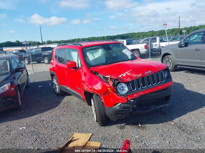 2018 JEEP RENEGADE LATITUDE 4X4