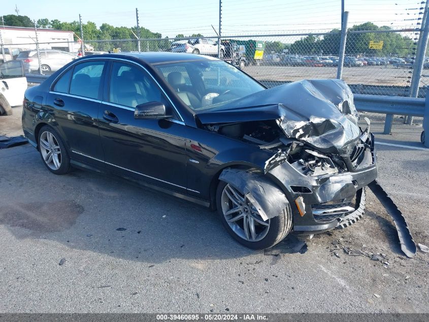 2012 MERCEDES-BENZ C 250 LUXURY/SPORT