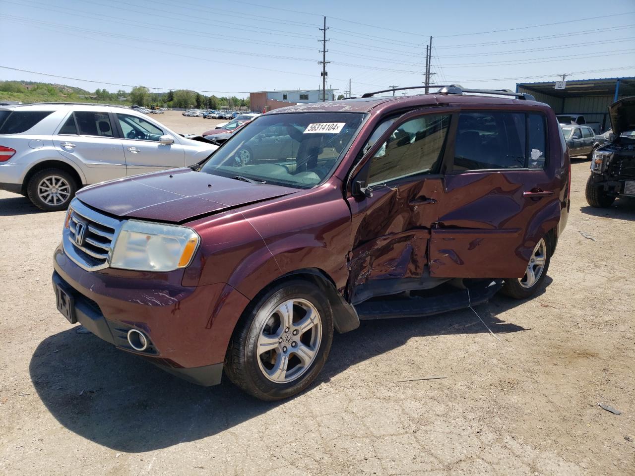 2013 HONDA PILOT EXL