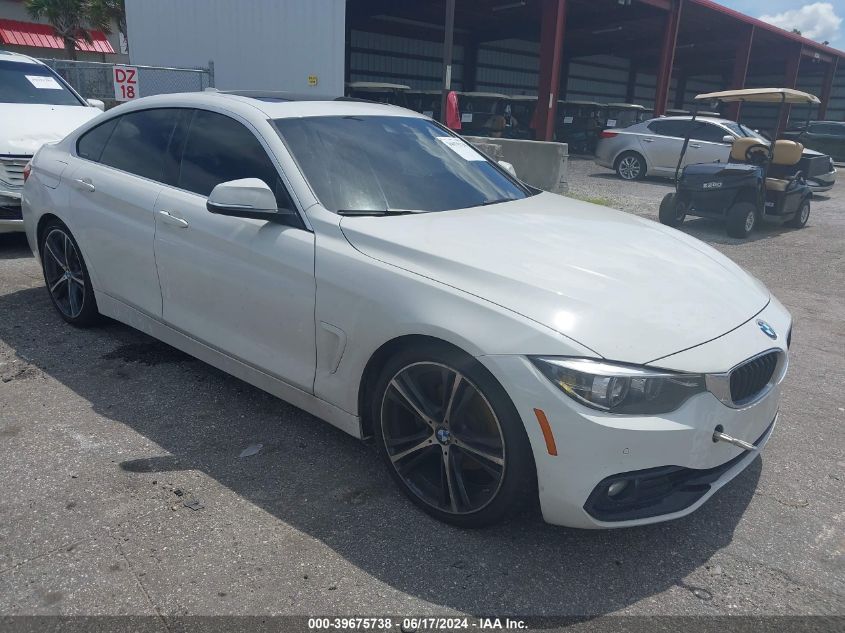 2019 BMW 430I GRAN COUPE