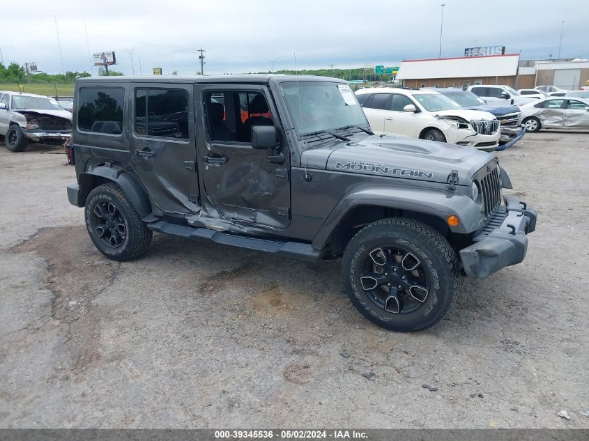 2017 JEEP WRANGLER UNLIMITED SMOKY MOUNTAIN 4X4